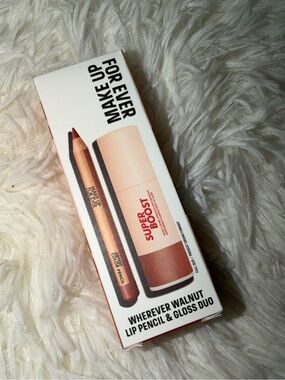 NWB Make Up For Ever Mini Artist Pencil Lip Liner & Full Size Lip Gloss Kit